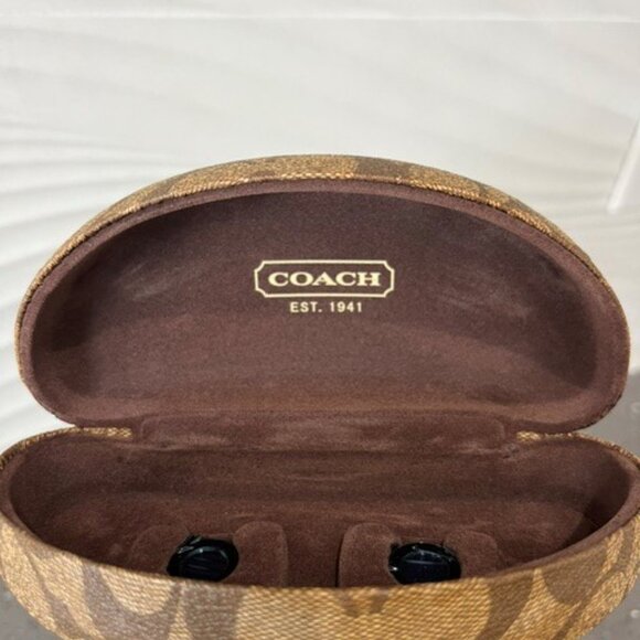 COACH WOMENS SUNGLASSES BELLE S461 BLACK - Picture 2 of 9